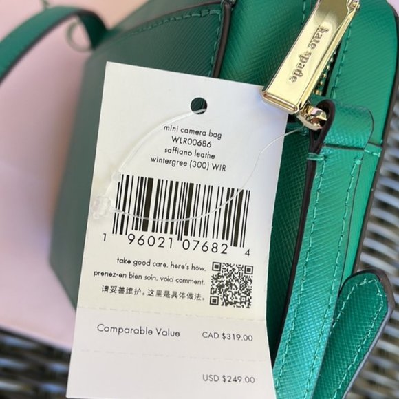 Kate Spade Staci Mini Camera Bag Wintergreen - Picture 7 of 16